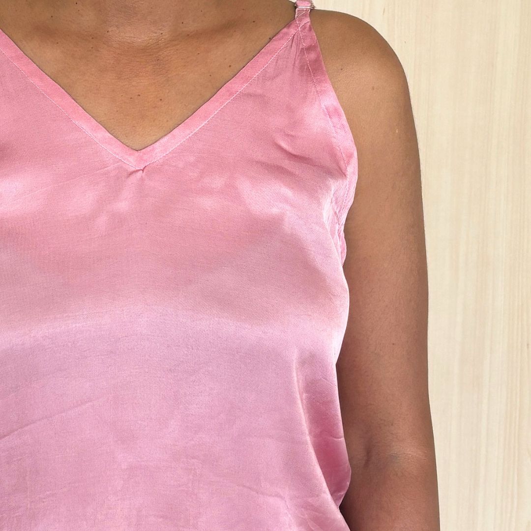 DAY DREAM Light Pink Handwoven Pure Silk Jamdani Overlay Wrap for Women